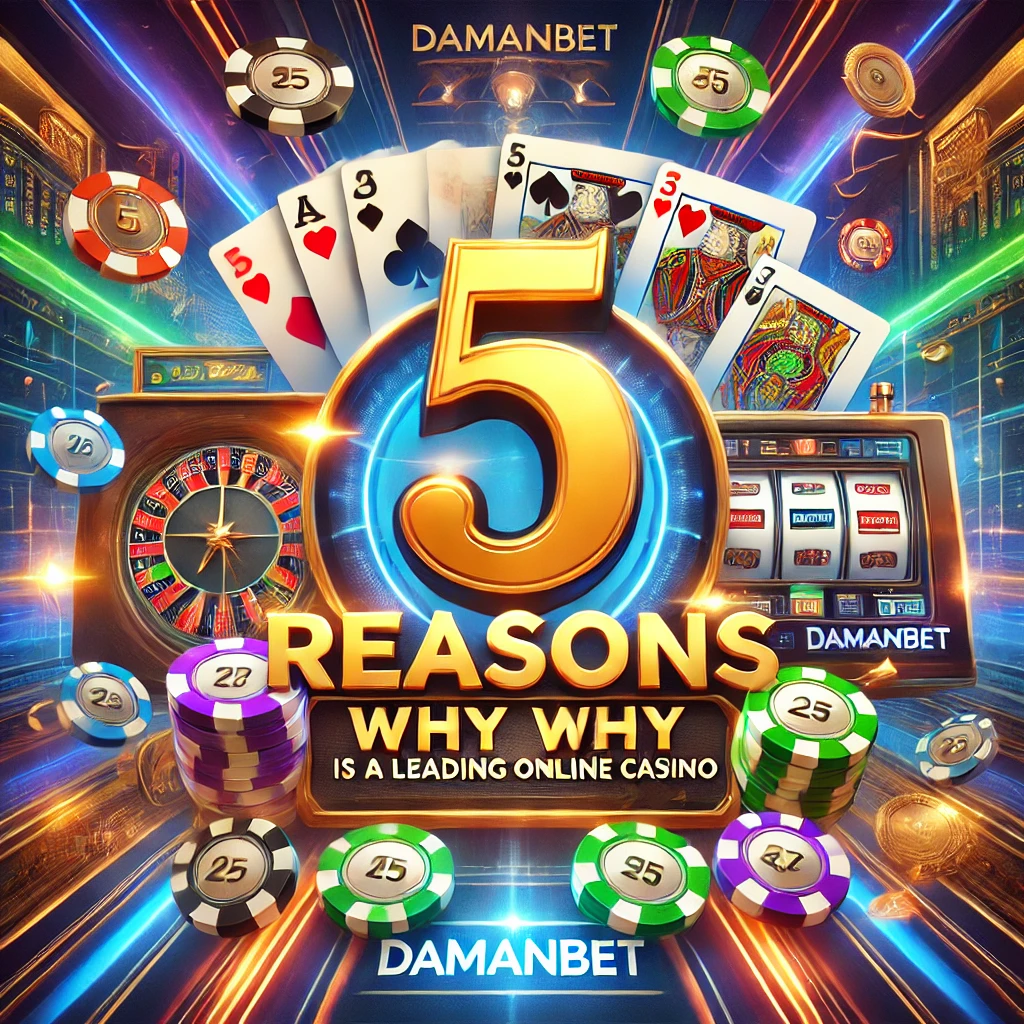 5 Reasons Why Damanbet is a Leading Online Casino in 2024