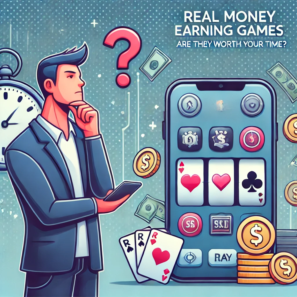 Real Money Earning Games: Are They Worth Your Time?