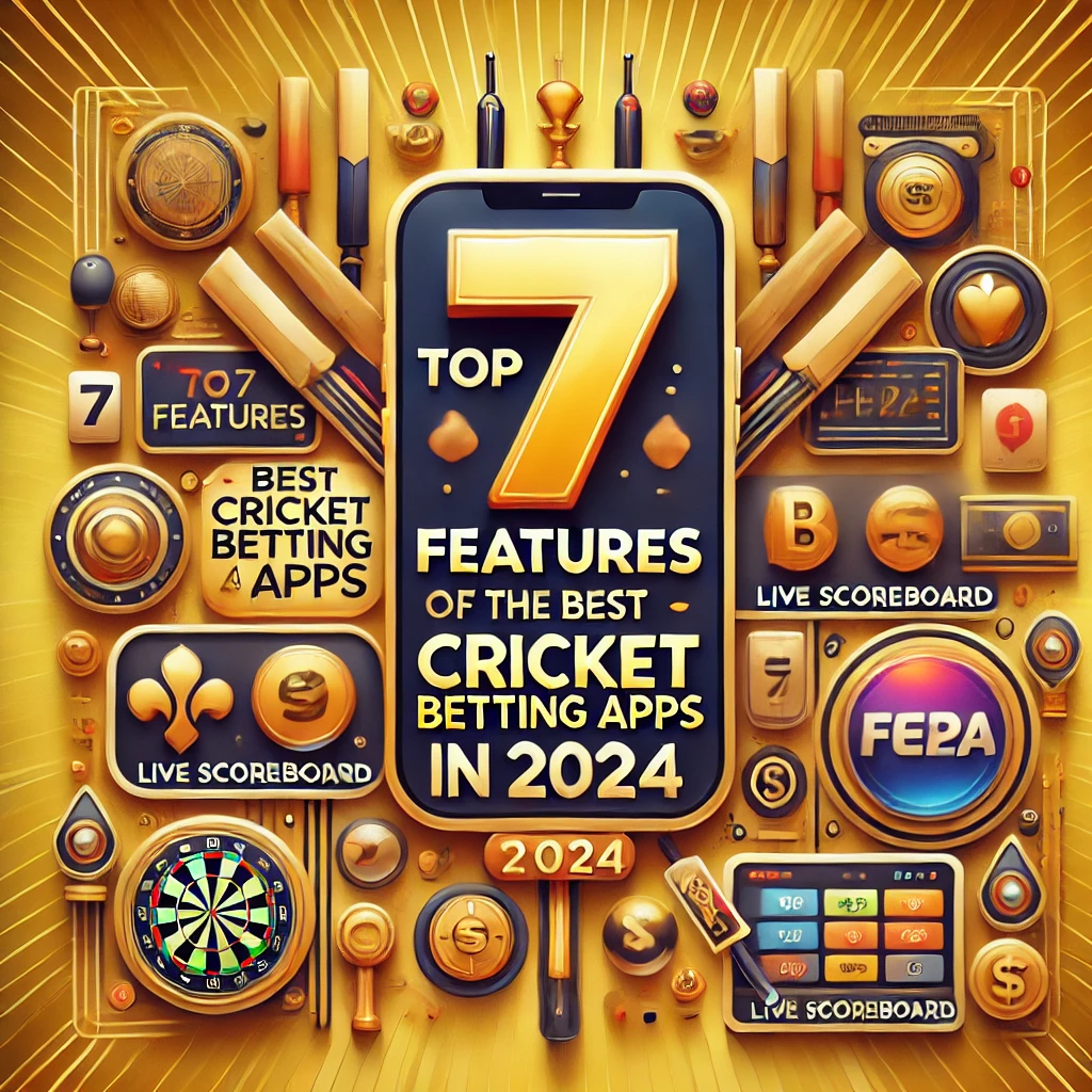 Top 7 Features of the Best Cricket Betting Apps in 2024